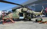 [ẢNH] Tập trận với 'xe tăng bay' Mi-24, Nga gửi tín hiệu rắn tới Taliban