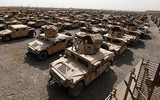 [ẢNH] Iran bất ngờ trả lại thiết giáp quân sự Mỹ cho Taliban