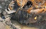 [ẢNH] ‘Cua thép’ T-72 'bị lột mai' khi trúng đòn hiểm từ UAV chiến đấu Iran