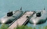 [ẢNH] Tàu ngầm hạt nhân Nga vừa phóng tên lửa 'sát thủ diệt tàu sân bay' gần Bắc Cực