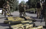 [ẢNH] Dân quân miền Đông phá hủy xe tải quân đội Ukraine bằng tên lửa chống tăng
