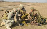 [ẢNH] Dân quân miền Đông phá hủy xe tải quân đội Ukraine bằng tên lửa chống tăng