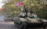 [ẢNH] Dân quân miền Đông phá hủy xe tải quân đội Ukraine bằng tên lửa chống tăng