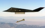 [ẢNH] Mỹ cho chiến đấu cơ tàng hình F-117 làm bia bay cho F-15 tập bắn