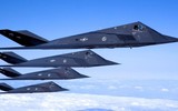 [ẢNH] Mỹ cho chiến đấu cơ tàng hình F-117 làm bia bay cho F-15 tập bắn