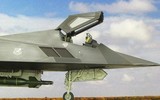 [ẢNH] Mỹ cho chiến đấu cơ tàng hình F-117 làm bia bay cho F-15 tập bắn