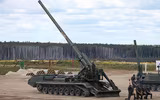 [ẢNH] Pháo tự hành bắn đạn hạt nhân Nga biến mục tiêu thành tro bụi tại Zapad 2021