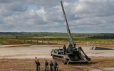 [ẢNH] Pháo tự hành bắn đạn hạt nhân Nga biến mục tiêu thành tro bụi tại Zapad 2021