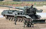[ẢNH] Pháo tự hành bắn đạn hạt nhân Nga biến mục tiêu thành tro bụi tại Zapad 2021