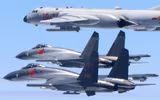 [ẢNH] Trung Quốc điều lượng lớn tiêm kích J-16 áp sát đảo Đài Loan