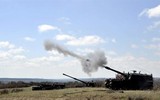 [ẢNH] Siêu pháo tự hành T-155 Thổ Nhĩ Kỳ tới Idlib, sẵn sàng đối đầu liên quân Nga-Syria