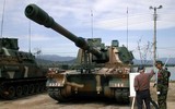 [ẢNH] Siêu pháo tự hành T-155 Thổ Nhĩ Kỳ tới Idlib, sẵn sàng đối đầu liên quân Nga-Syria