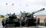 [ẢNH] Siêu pháo tự hành T-155 Thổ Nhĩ Kỳ tới Idlib, sẵn sàng đối đầu liên quân Nga-Syria