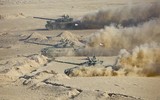[ẢNH] Xe tăng Taliban áp sát Tajikistan, phép thử nguy hiểm trước Nga