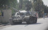 [ẢNH] Xe tăng Taliban áp sát Tajikistan, phép thử nguy hiểm trước Nga