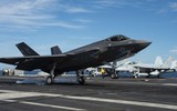 [ẢNH] Tàu sân bay hạt nhân Mỹ 'lột xác' với tiêm kích F-35C