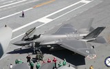 [ẢNH] Tàu sân bay hạt nhân Mỹ 'lột xác' với tiêm kích F-35C
