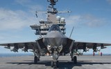[ẢNH] Tàu sân bay hạt nhân Mỹ 'lột xác' với tiêm kích F-35C