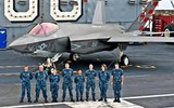 [ẢNH] Tàu sân bay hạt nhân Mỹ 'lột xác' với tiêm kích F-35C