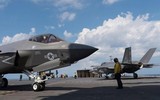 [ẢNH] Tàu sân bay hạt nhân Mỹ 'lột xác' với tiêm kích F-35C