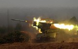 [ẢNH] Ukraine đưa 'vũ khí mạnh sau bom hạt nhân' tới sát chiến tuyến miền Đông