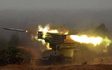 [ẢNH] Ukraine đưa 'vũ khí mạnh sau bom hạt nhân' tới sát chiến tuyến miền Đông