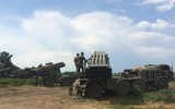 [ẢNH] Chỉ cần Taliban đặt 1 chân sang Tajikistan, 'hỏa thần' BM-27 Nga sẽ lập tức thiêu rụi