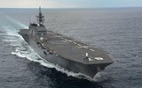 [ẢNH] F-35B Mỹ cất hạ cánh thành công trên tàu IS Izumo Nhật Bản, Trung Quốc thêm lo lắng?