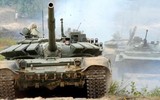 [ẢNH] Siêu tăng T-72B3M Nga tới sát biên giới, NATO bắt đầu lo lắng