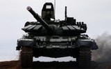 [ẢNH] Siêu tăng T-72B3M Nga tới sát biên giới, NATO bắt đầu lo lắng