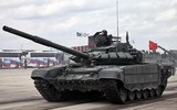 [ẢNH] Siêu tăng T-72B3M Nga tới sát biên giới, NATO bắt đầu lo lắng