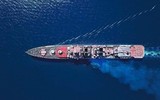 Sức mạnh khu trục hạm Nga vừa truy đuổi tàu chiến Mỹ trên biển Nhật Bản