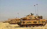 Chiến đấu cơ Nga tấn công trực diện phá hủy xe tăng Thổ Nhĩ Kỳ tại Syria