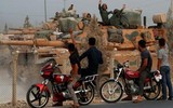 Chiến đấu cơ Nga tấn công trực diện phá hủy xe tăng Thổ Nhĩ Kỳ tại Syria