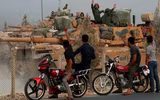 Chiến đấu cơ Nga tấn công trực diện phá hủy xe tăng Thổ Nhĩ Kỳ tại Syria