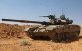 Xe tăng T-90 Syria dàn hàng tiến đánh phiến quân thân Thổ Nhĩ Kỳ tại Idlib