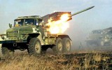 [ẢNH] Ukraine đưa 'vũ khí mạnh sau bom hạt nhân' tới sát chiến tuyến miền Đông