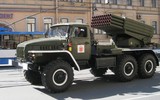 [ẢNH] Ukraine đưa 'vũ khí mạnh sau bom hạt nhân' tới sát chiến tuyến miền Đông