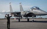 F-15E Strike Eagle Mỹ áp sát biên giới Ukraine giữa lúc miền Đông căng thẳng