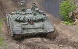 Xe tăng T-64BM Bulat cực mạnh của Ukraine xung trận đối đầu với T-72B3 của phe ly khai