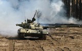 Xe tăng T-64BM Bulat cực mạnh của Ukraine xung trận đối đầu với T-72B3 của phe ly khai