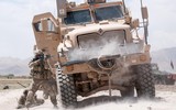 Xe bọc thép kháng mìn tốt nhất của Mỹ được Taliban tận dụng diễu hành