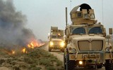 Xe bọc thép kháng mìn tốt nhất của Mỹ được Taliban tận dụng diễu hành
