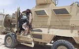 Xe bọc thép kháng mìn tốt nhất của Mỹ được Taliban tận dụng diễu hành