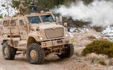 Xe bọc thép kháng mìn tốt nhất của Mỹ được Taliban tận dụng diễu hành