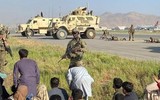 Xe bọc thép kháng mìn tốt nhất của Mỹ được Taliban tận dụng diễu hành