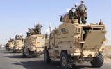 Xe bọc thép kháng mìn tốt nhất của Mỹ được Taliban tận dụng diễu hành