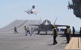 Anh nhờ Mỹ trục vớt sớm tiêm kích tàng hình F-35B lao xuống biển