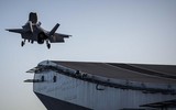 Anh nhờ Mỹ trục vớt sớm tiêm kích tàng hình F-35B lao xuống biển