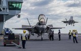 Anh nhờ Mỹ trục vớt sớm tiêm kích tàng hình F-35B lao xuống biển